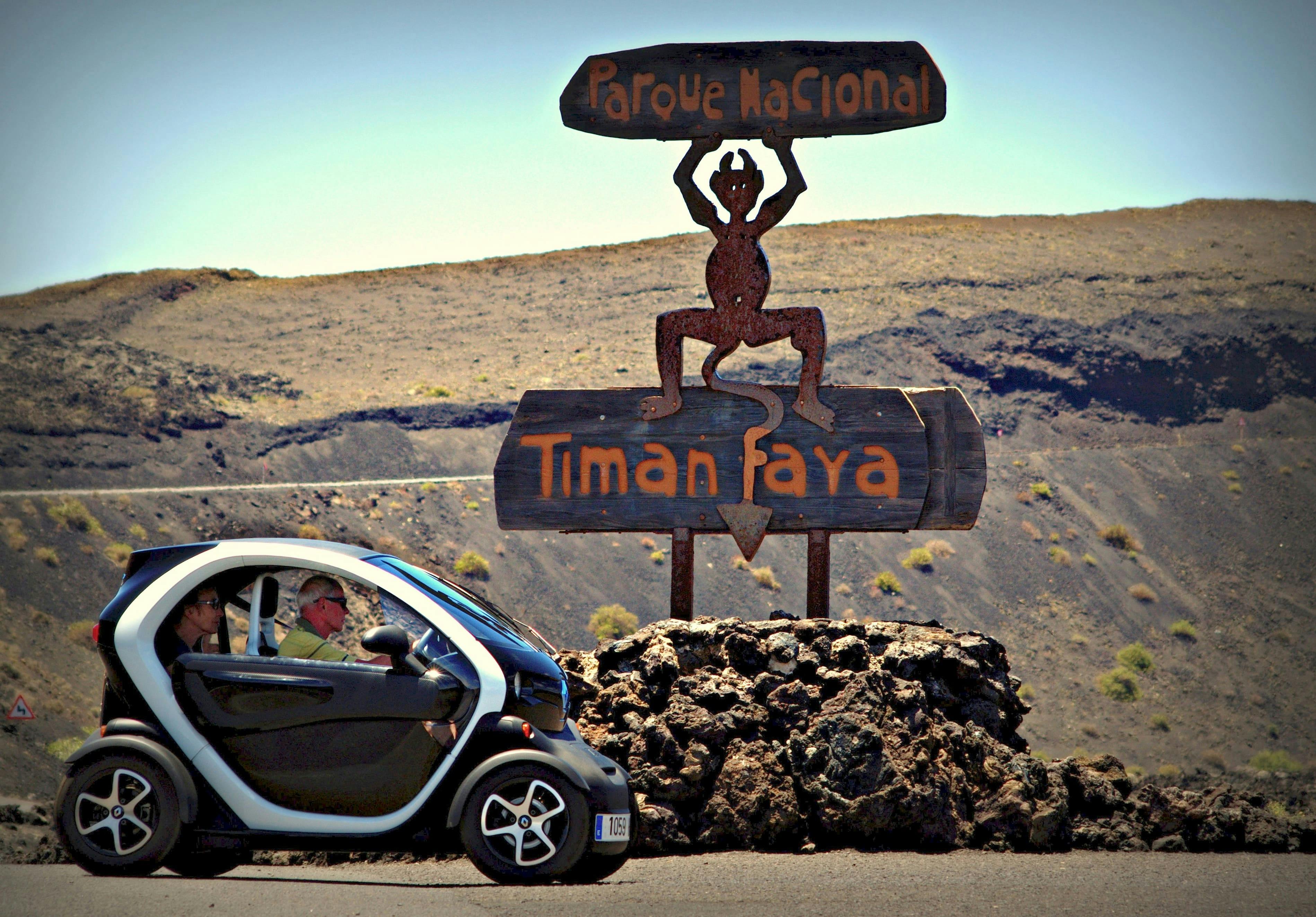 Timanfaya Twizy Electric Car Tour