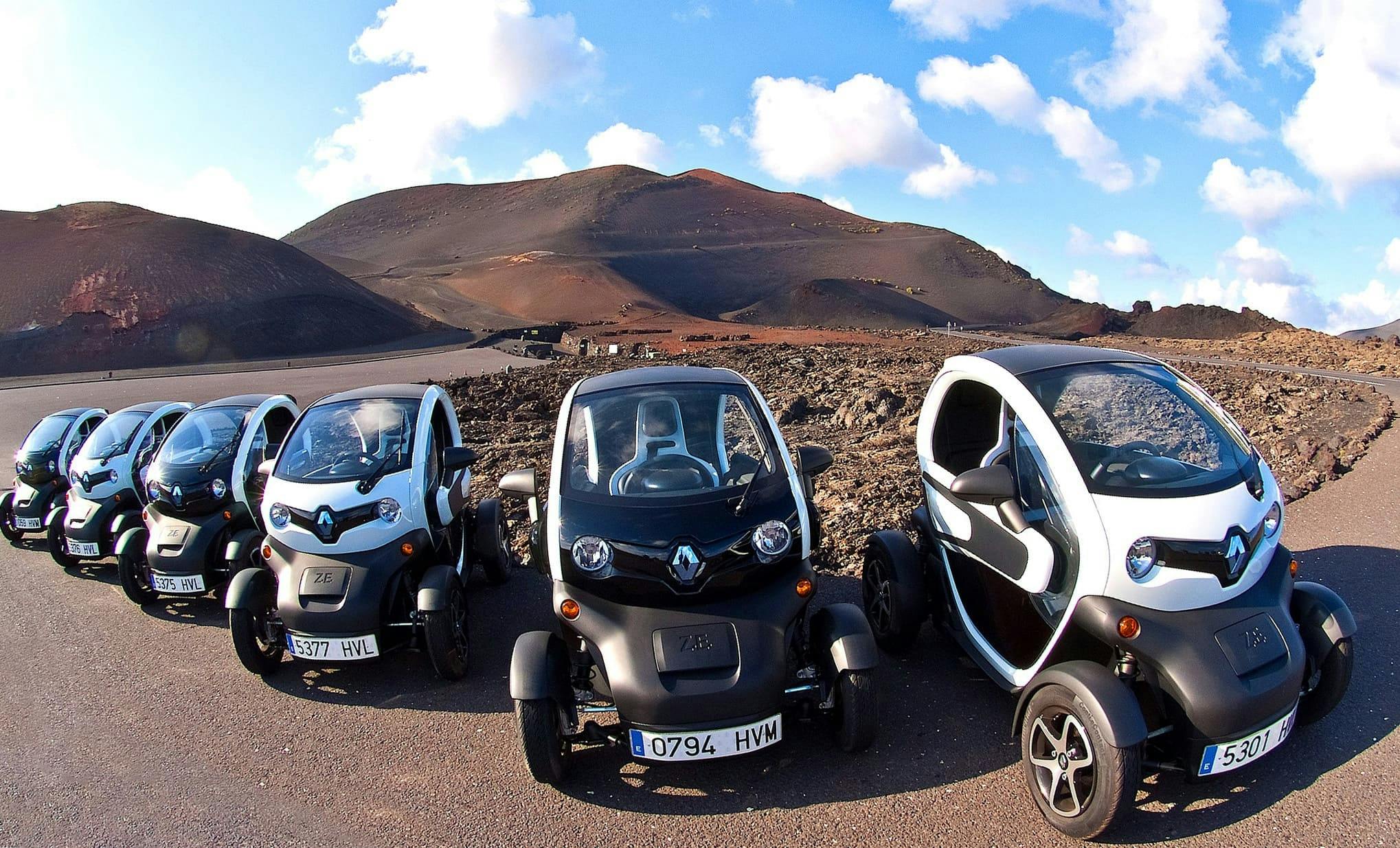 Timanfaya Twizy Electric Car Tour