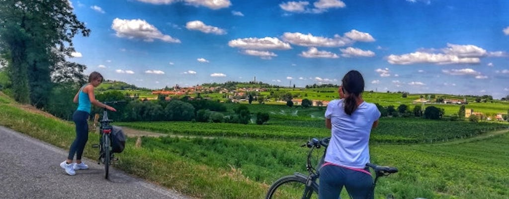 Passeio de bicicleta por Lugana e pelas aldeias de Risorgimento