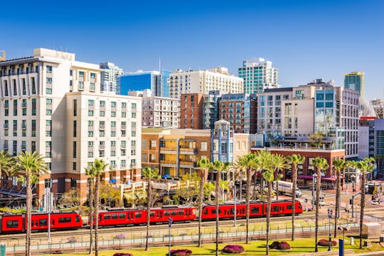 Excursão a pé autoguiada pelo Gaslamp Quarter de San Diego
