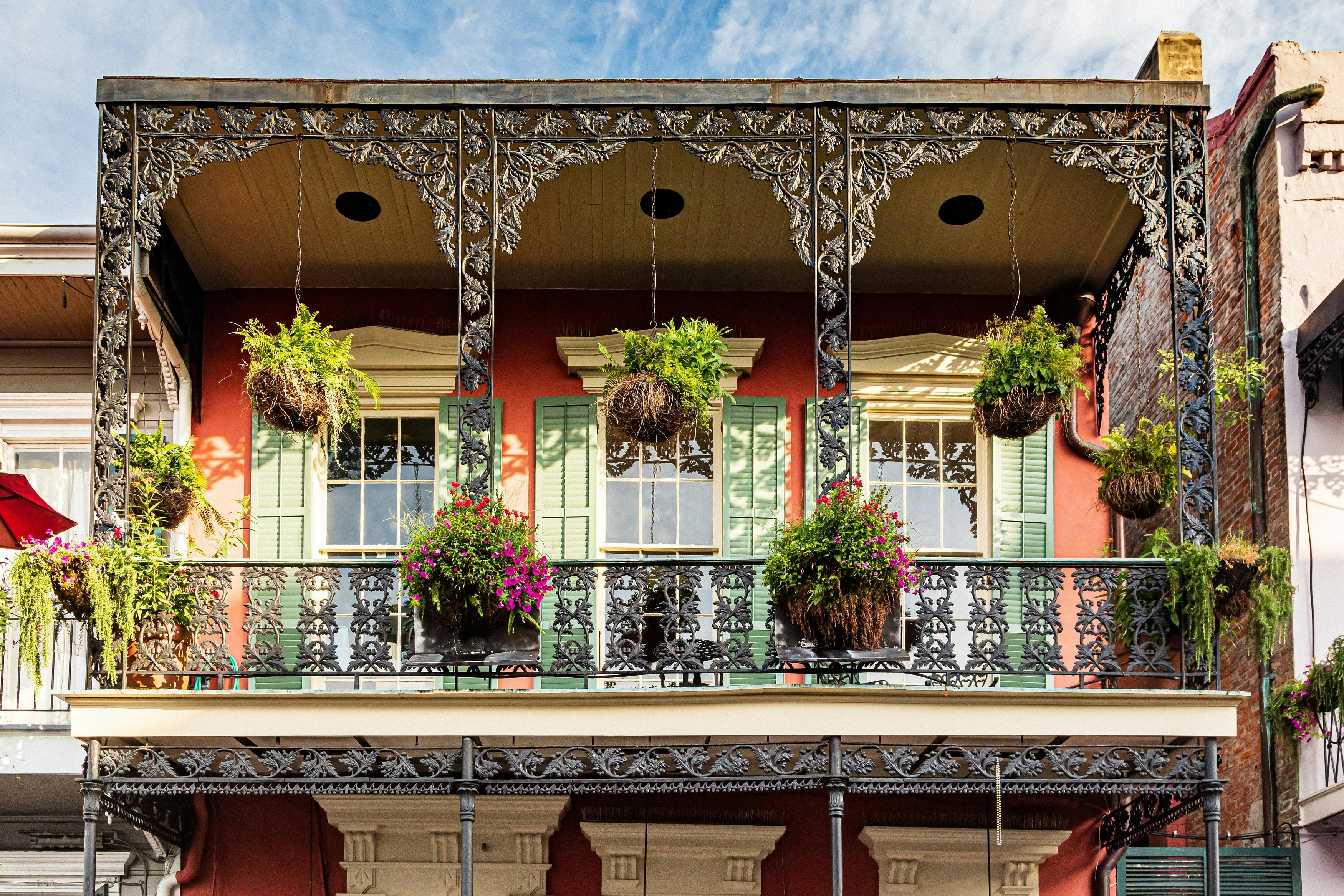 Excursão a pé autoguiada pelo Bairro Francês de Nova Orleans