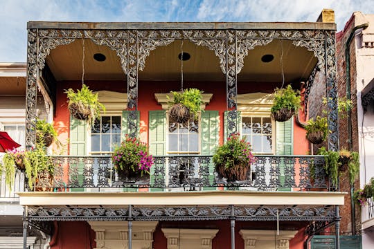 Excursão a pé autoguiada pelo Bairro Francês de Nova Orleans