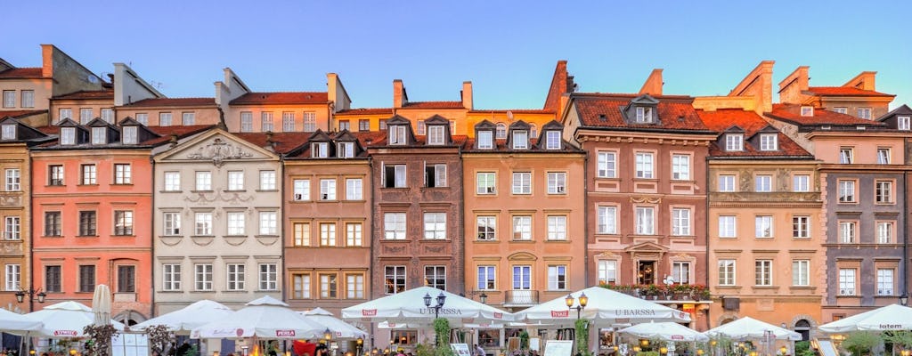 Warsaw old town audio-guided walking tour