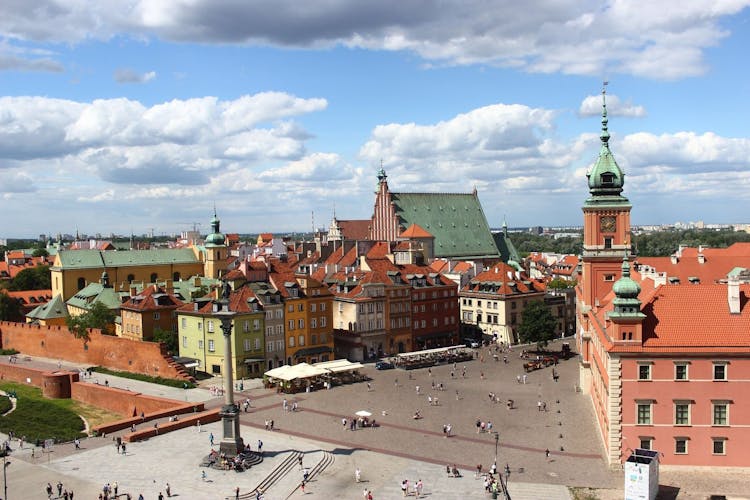 Warsaw old town audio-guided walking tour