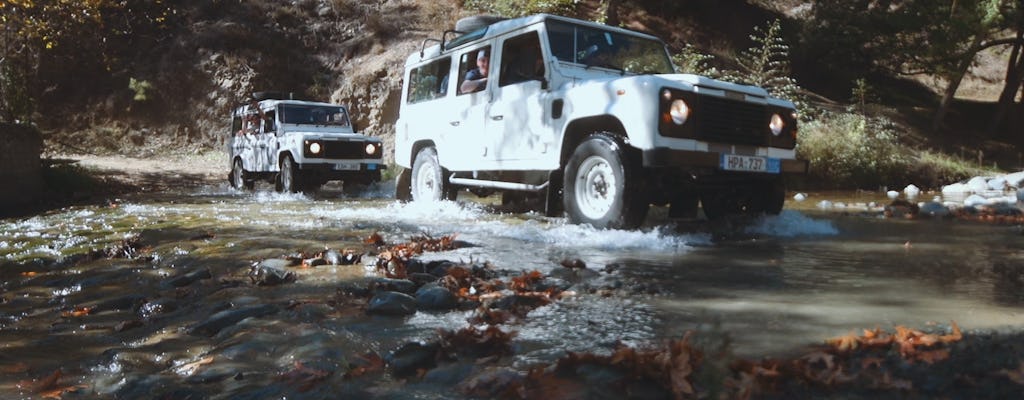Le grand safari en jeep au départ de Paphos
