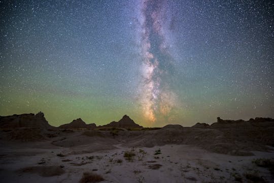 Tour al atardecer y cielo nocturno en Badlands