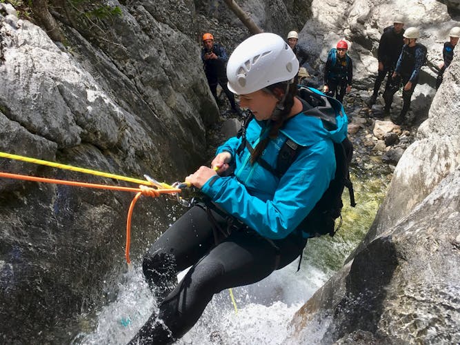 Full-day canyoning in Ghost Canyon for intermediates