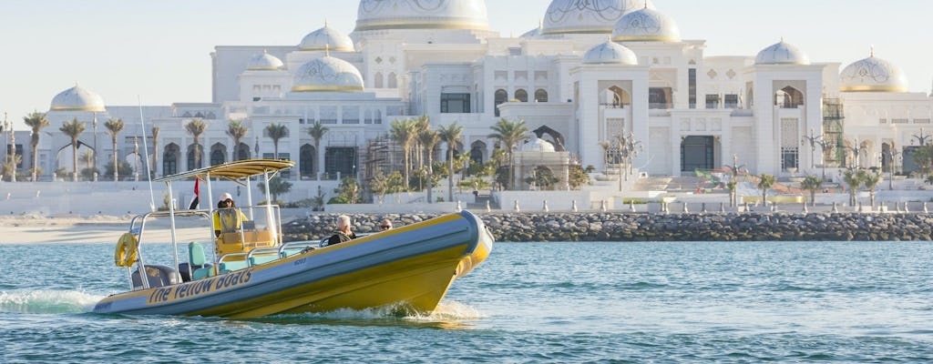 99-minute Abu Dhabi premium boat tour with Corniche and Maya Island