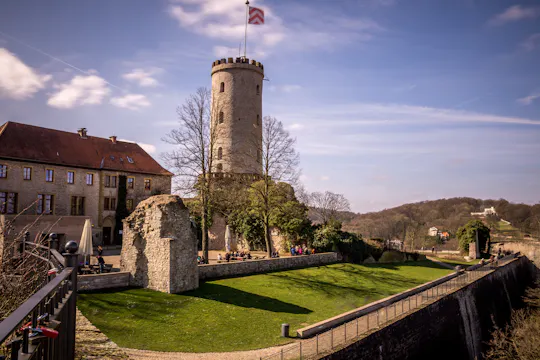 Self guided tour with interactive city game of Bielefeld