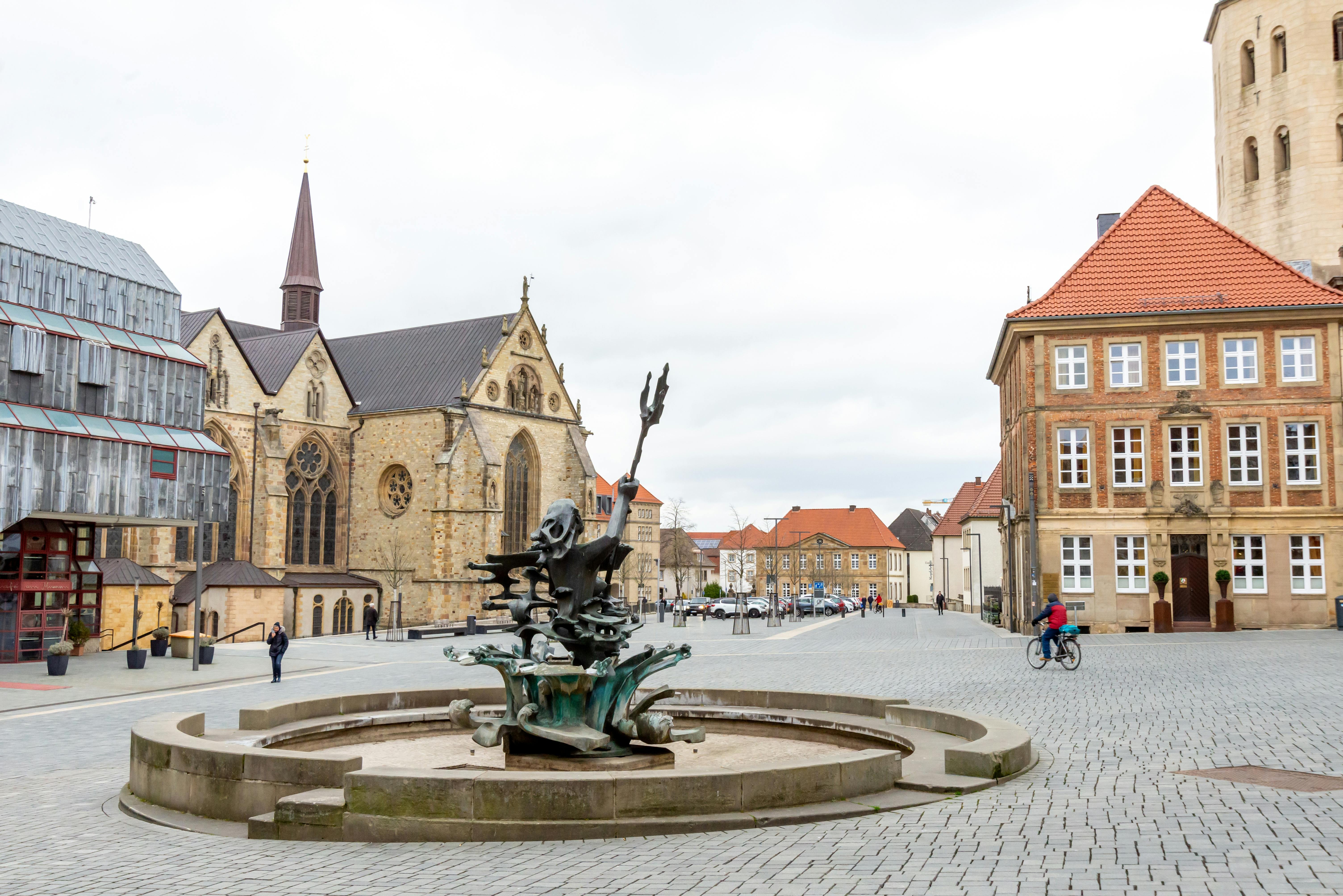 Visita autoguiada com jogo interativo da cidade de Paderborn