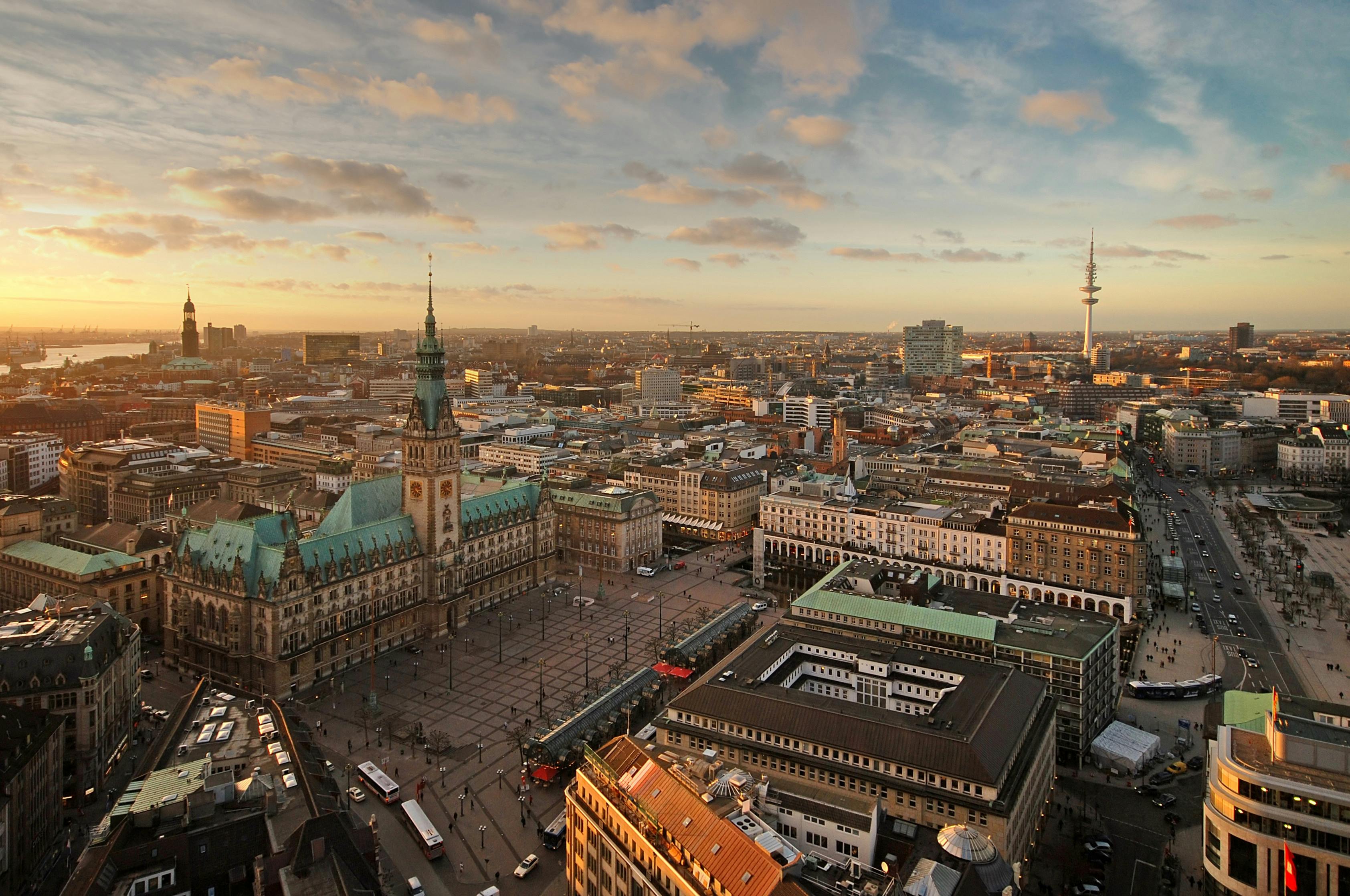 Selbstgeführte Tour mit interaktivem Stadtspiel durch Hamburg