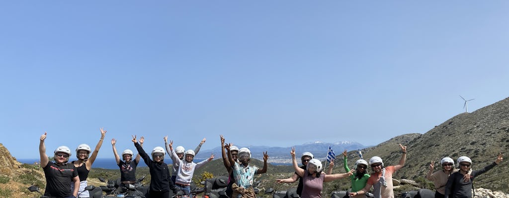 Quad-Tour von Agia Pelagia, um das authentische Kreta zu entdecken