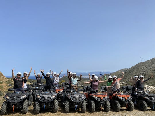 Tour en quad desde Agia Pelagia para descubrir la auténtica Creta