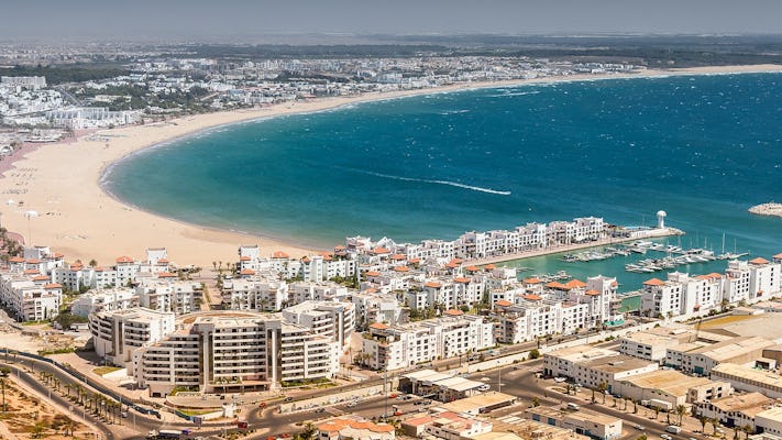 Privater Tagesausflug nach Agadir mit Abholung und Transport von Marrakesch