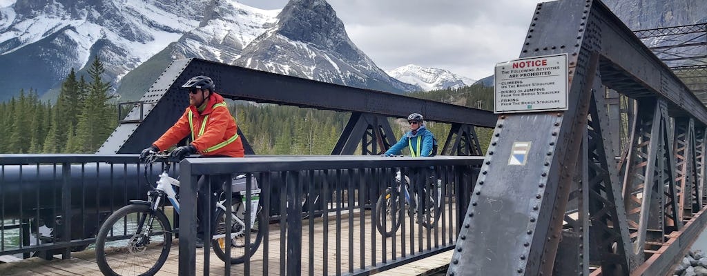Canmore hoogtepunten en beroemde plaatsen e-bike tour