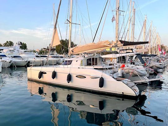 Rhodes East Coast Semi Private Catamaran Cruise with Transfer