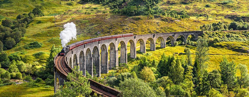 Harry Potter-tåget i Skottland