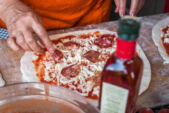 Pizza school experience with transport from Sorrento