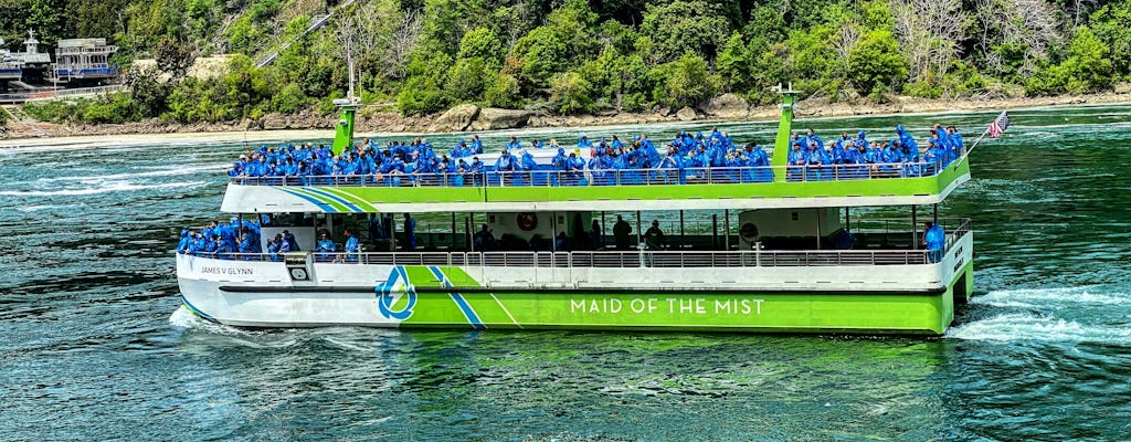 Tour de aventura en las cataratas del Niágara con paseo en barco y entrada a la torre de observación