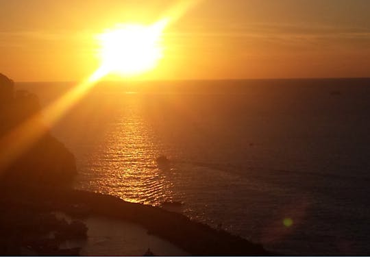 Sunset boat tour from Sorrento
