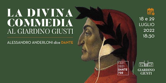 La Divina Commedia al Giardino Giusti - Alessandro Anderloni dice Dante