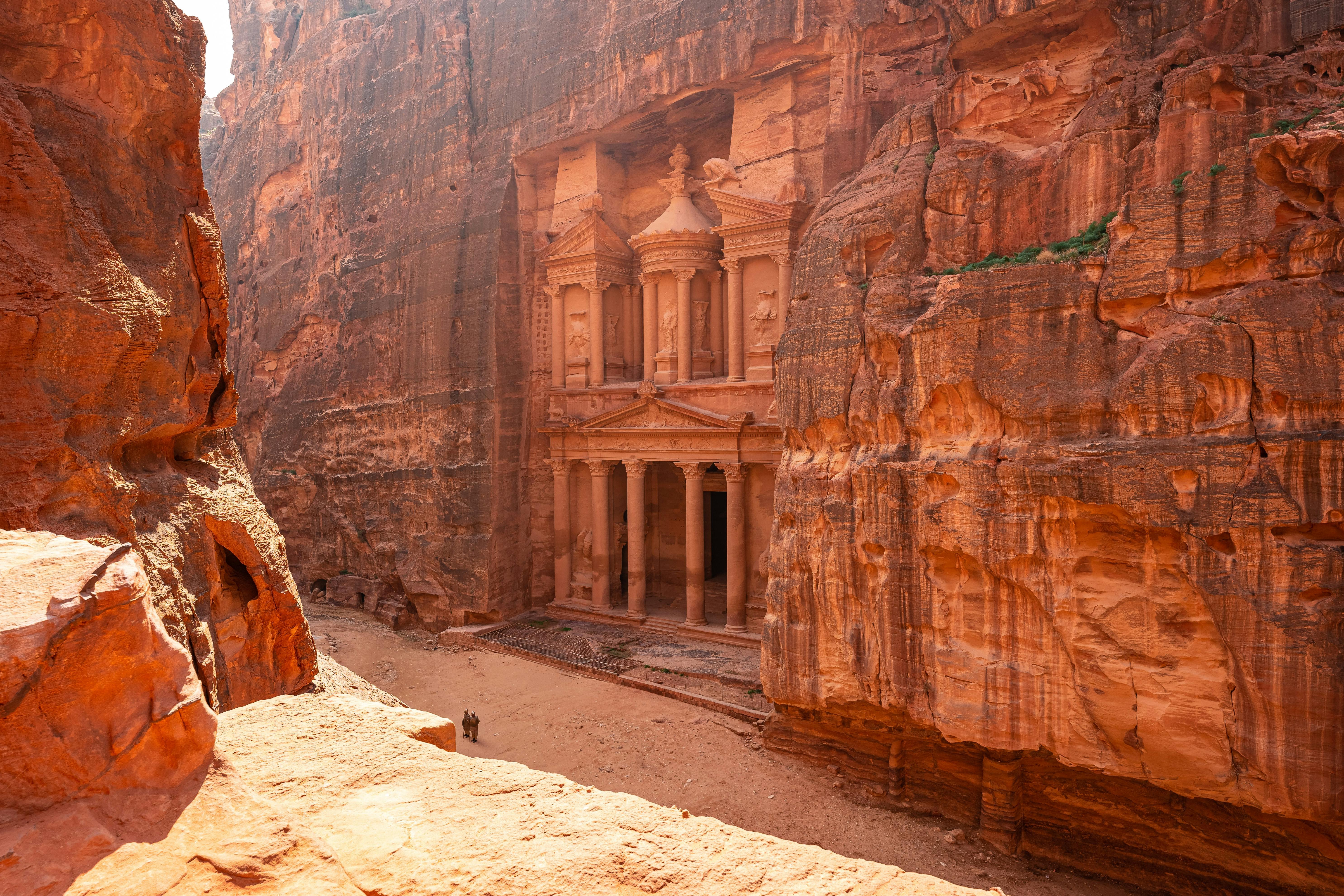 Viagem diurna privada a Petra, incluindo Little Petra do Mar Morto