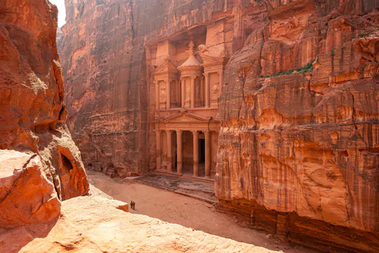 Privater Petra-Tagesausflug einschließlich Little Petra vom Toten Meer