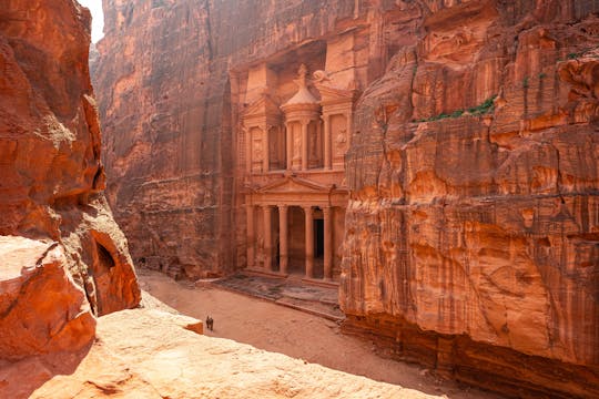 Excursion privée d'une journée à Petra, y compris Little Petra de la mer Morte