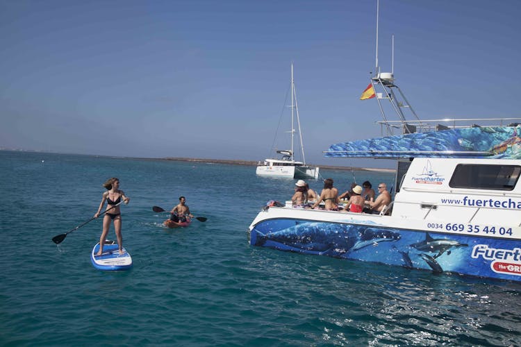 Family fishing experience from Corralejo with luch