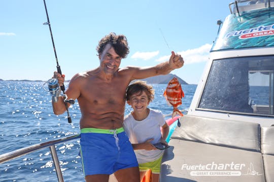 Family fishing experience from Corralejo with luch
