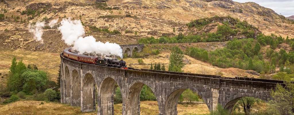 Tour di 5 giorni dell'Isola di Skye, Loch Ness e Inverness con il treno a vapore Jacobite