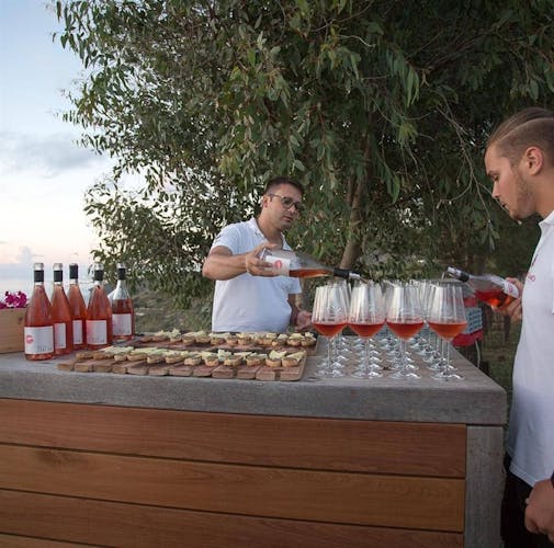 Wine tasting at Tenuta Castellaro on Lipari island
