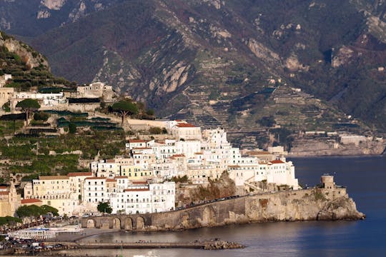 Route sur la côte amalfitaine avec visite de Positano depuis Sorrente