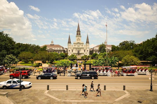 New Orleans French Quarter self-guided walking audio tour