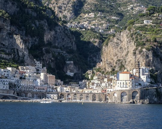 Excursion en bateau à Amalfi avec visite de Positano depuis Sorrente