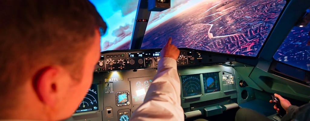 120-minute experience flight in Boeing B747 flight simulator Cologne