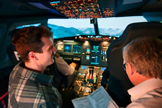 Experiência de voo de 120 minutos no simulador de voo Airbus A320 em Frankfurt