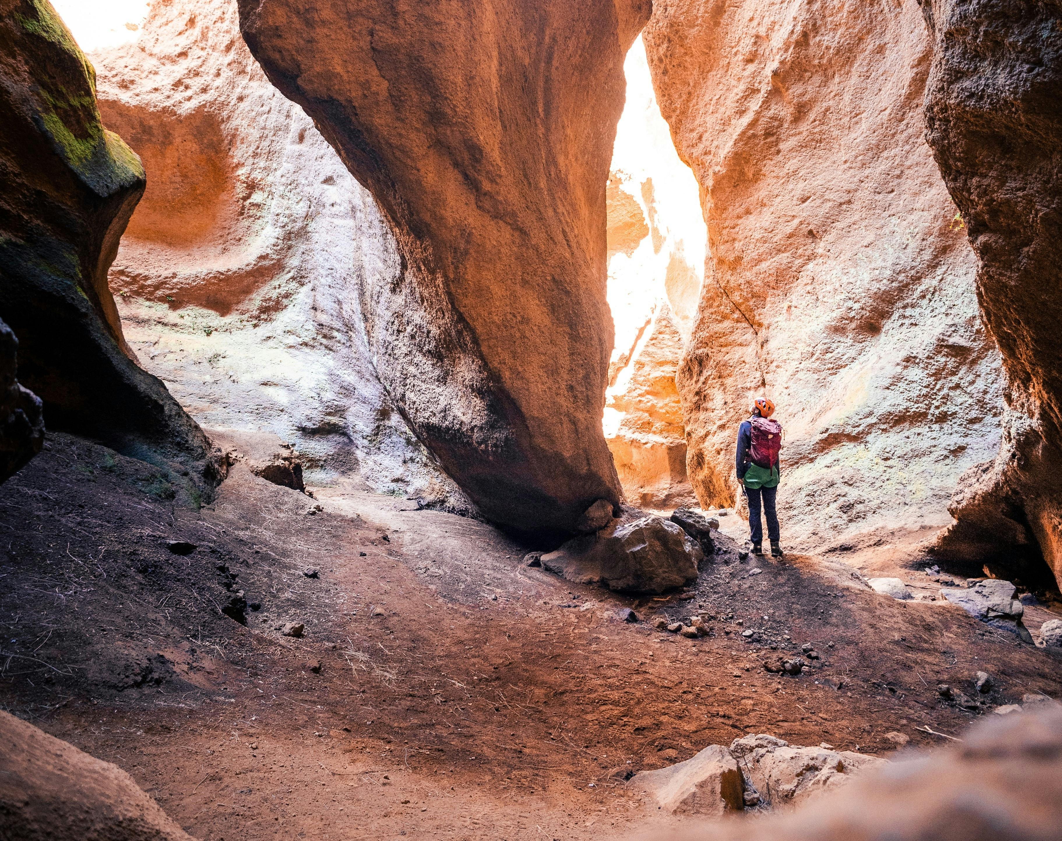 Half-day guided canyoning adventure in Tenerife