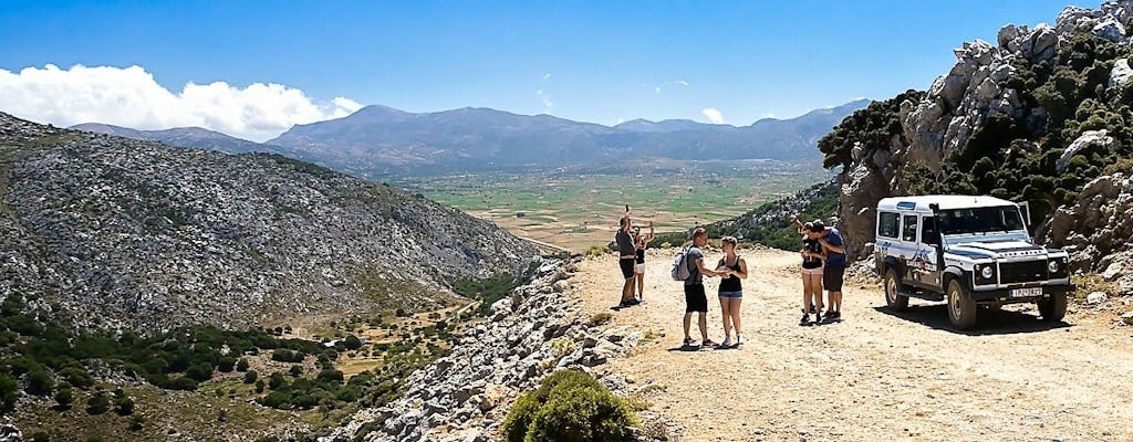Berge von Kreta Geländewagen-Tour mit Mittagessen in einer Taverne