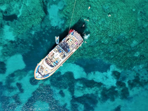 Cyprus Night Cruise on the Ocean Vision with Fireworks Ticket