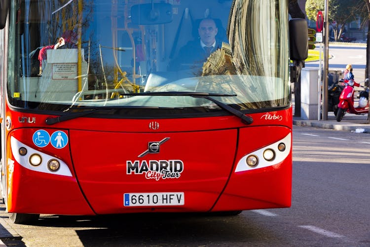 Madrid city tour hop-on hop-off bus tickets