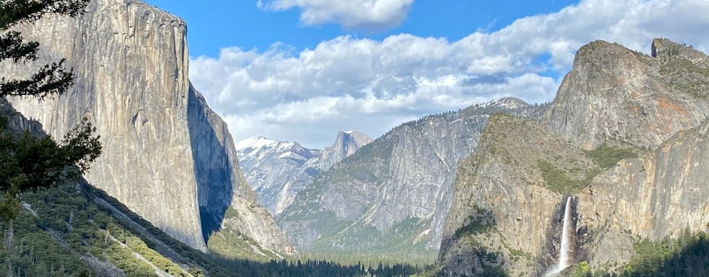Excursão de áudio do safári fotográfico no vale de Yosemite com os locais clássicos