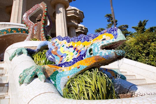 Billet coupe-file et visite guidée du parc Güell