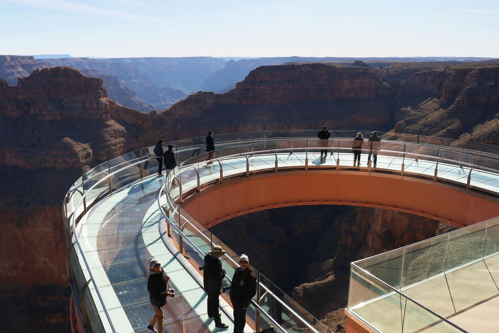 Skywalk ticket and helicopter celebration guided tour