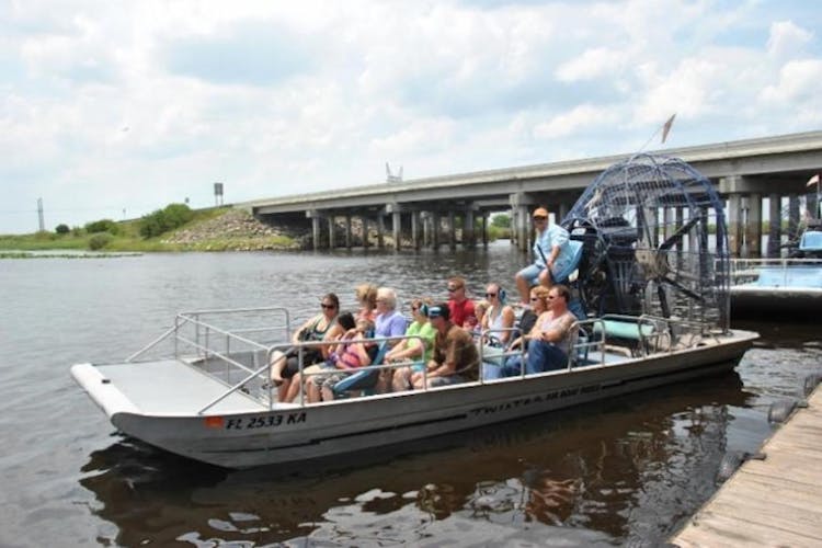 Tour and airboat safari at Kennedy Space Center