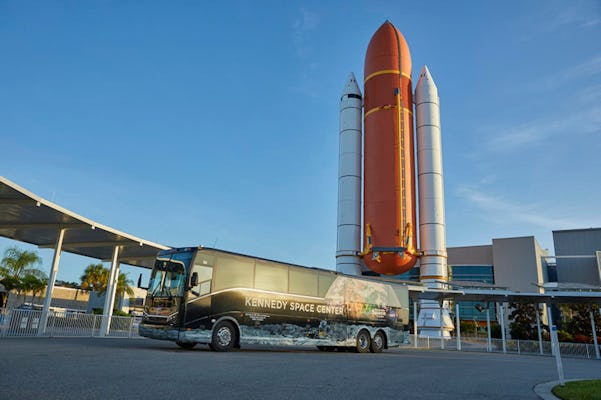 space shuttle launch bus tours