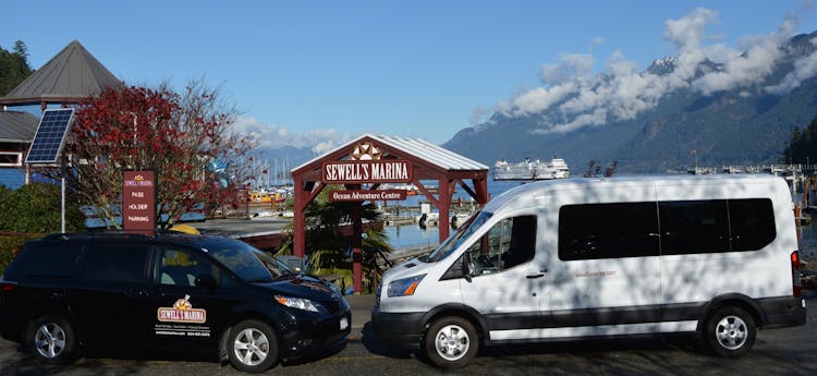 Circle boat tour of Howe Sound with shuttle transfer