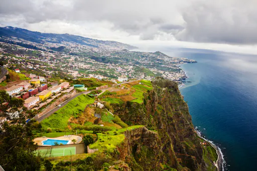 View from Cabo Girão Viewpoint