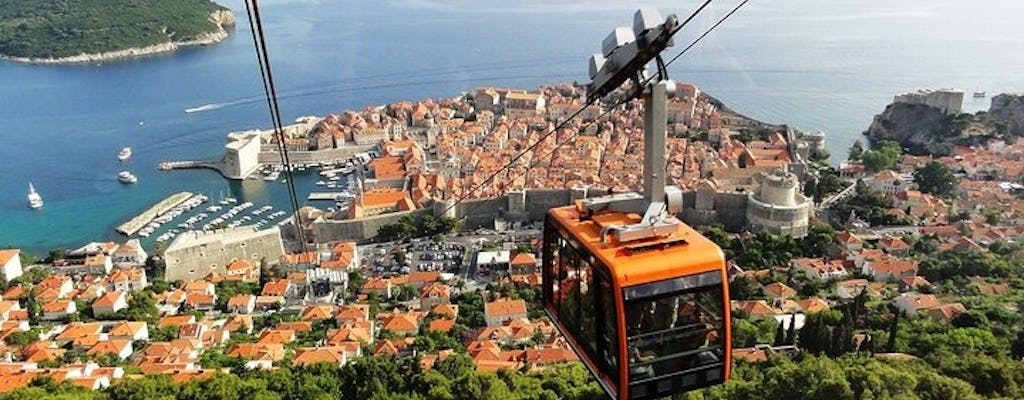 Roundtrip cable car skip-the-line ticket in Dubrovnik