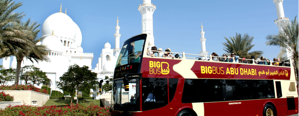 Big Bus tour of Abu Dhabi